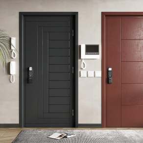 现代单开门3D模型下载